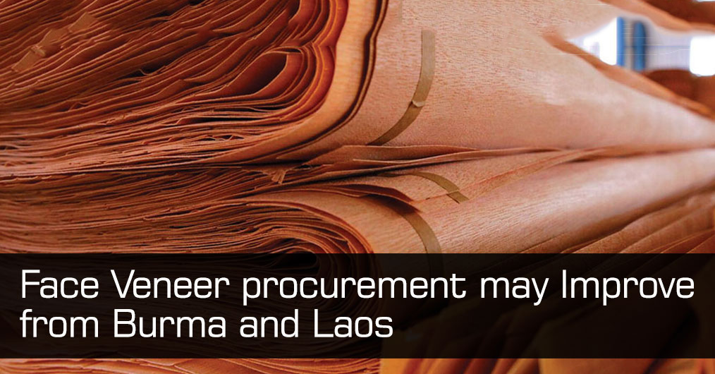 Face Veneer Procurement May Improve From Burma & Laos